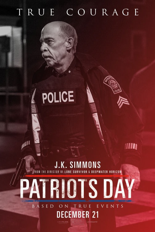 1000 piece jigsaw puzzle for the movie poster: Patriots Day (2016) ver4