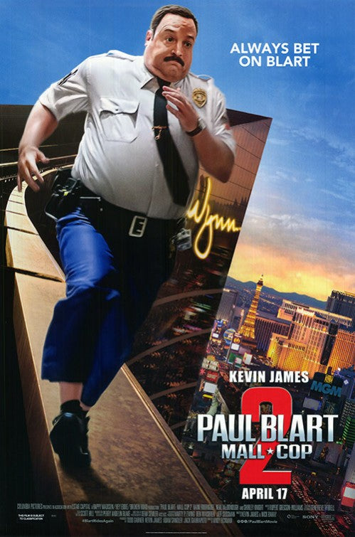 1000 piece jigsaw puzzle for the movie poster: Paul Blart: Mall Cop 2 (2015) ver5