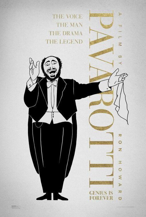 1000 piece jigsaw puzzle for the movie poster: Pavarotti (2019) ver3
