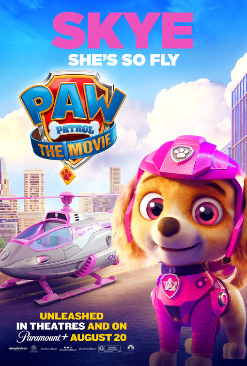 1000 piece jigsaw puzzle for the movie poster: PAW Patrol: The Movie (2021) ver8
