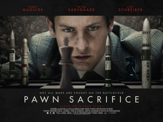 1000 piece jigsaw puzzle for the movie poster: Pawn Sacrifice (2015) ver4