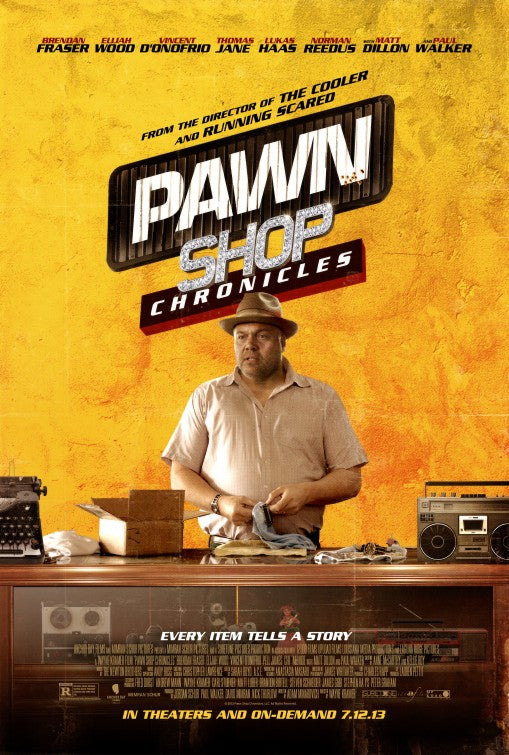 1000 piece jigsaw puzzle for the movie poster: Pawn Shop Chronicles (2013) ver4