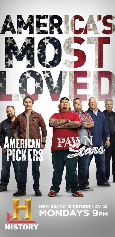 1000 piece jigsaw puzzle for tv poster: Pawn Stars