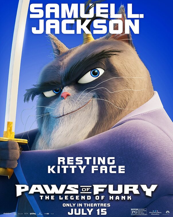 1000 piece jigsaw puzzle for the movie poster: Paws of Fury: The Legend of Hank (2022) ver11