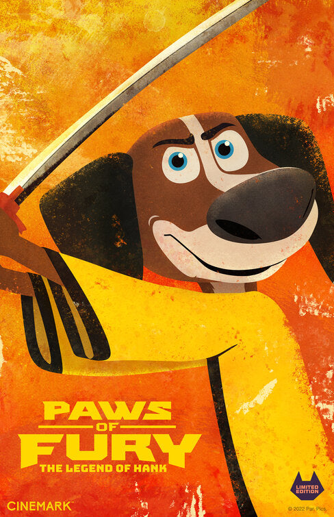 1000 piece jigsaw puzzle for the movie poster: Paws of Fury: The Legend of Hank (2022) ver16