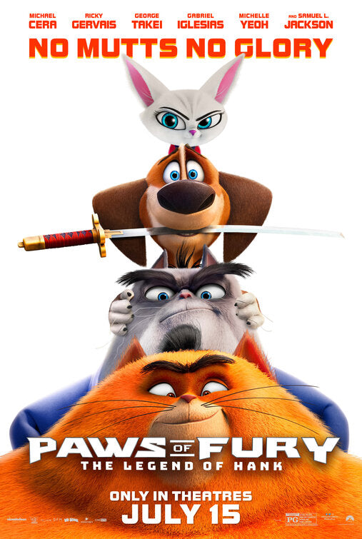 1000 piece jigsaw puzzle for the movie poster: Paws of Fury: The Legend of Hank (2022) ver20