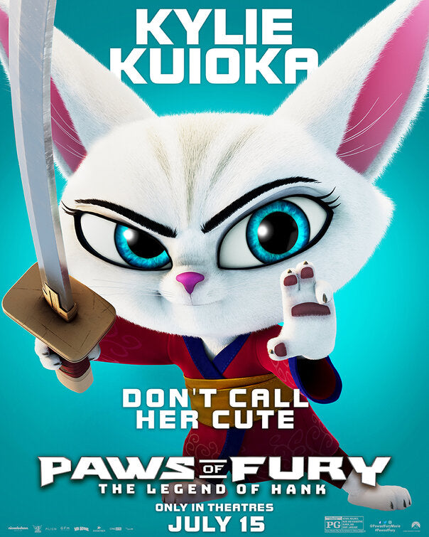 1000 piece jigsaw puzzle for the movie poster: Paws of Fury: The Legend of Hank (2022) ver6