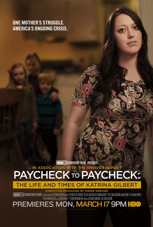 1000 piece jigsaw puzzle for tv poster: Paycheck to Paycheck: The Life and Times of Katrina Gilbert