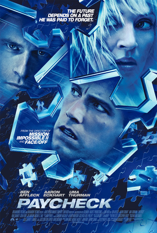 the movie poster: Paycheck (2003) ver2