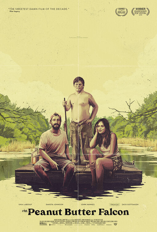 1000 piece jigsaw puzzle for the movie poster: The Peanut Butter Falcon (2019) ver2