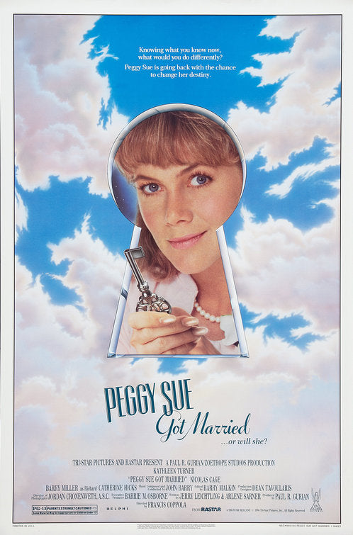 1000 piece jigsaw puzzle for the movie poster: Peggy Sue Got Married (1986)