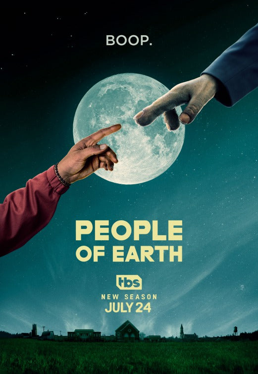 1000 piece jigsaw puzzle for tv poster: People of Earth, ver2