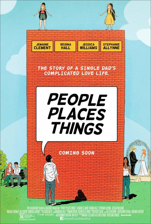 1000 piece jigsaw puzzle for the movie poster: People, Places, Things (2015) ver2