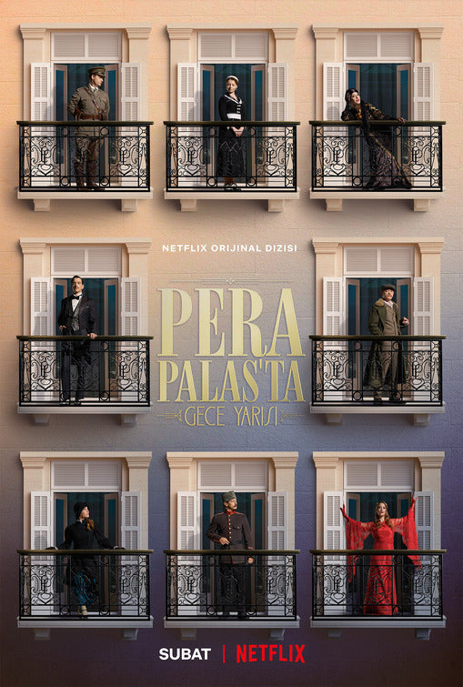 1000 piece jigsaw puzzle for tv poster: Pera Palas'ta Gece Yarisi