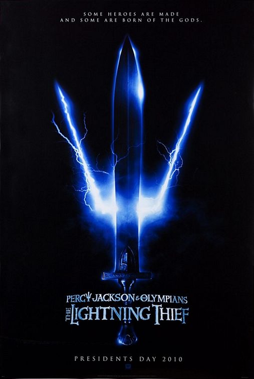 1000 piece jigsaw puzzle for the movie poster: Percy Jackson & the Olympians: The Lightning Thief (2010)