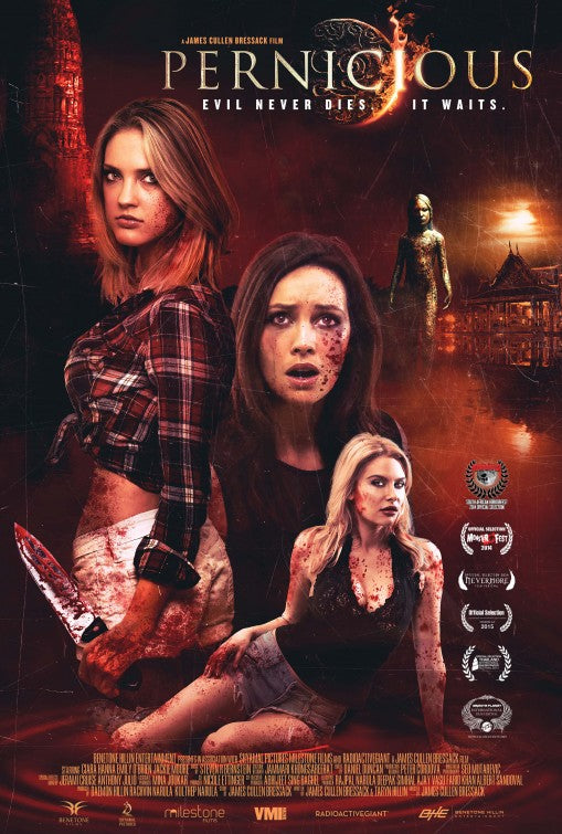 1000 piece jigsaw puzzle for the movie poster: Pernicious (2015)