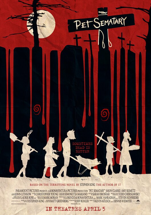 1000 piece jigsaw puzzle for the movie poster: Pet Sematary (2019) ver9