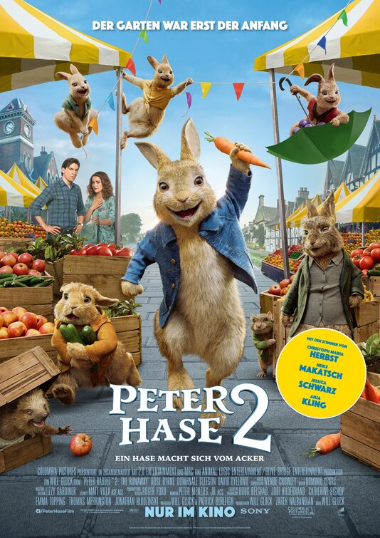 1000 piece jigsaw puzzle for the movie poster: Peter Rabbit 2: The Runaway (2021) ver7