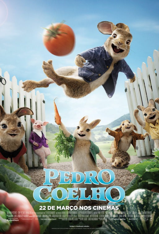 1000 piece jigsaw puzzle for the movie poster: Peter Rabbit (2018) ver15