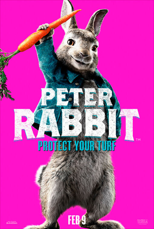 1000 piece jigsaw puzzle for the movie poster: Peter Rabbit (2018) ver25