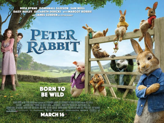 1000 piece jigsaw puzzle for the movie poster: Peter Rabbit (2018) ver5