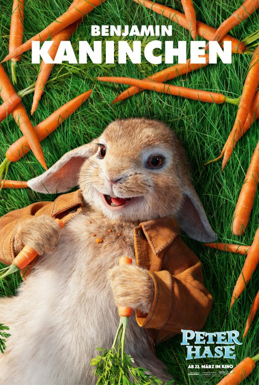 1000 piece jigsaw puzzle for the movie poster: Peter Rabbit (2018) ver8