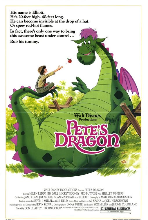 the movie poster: Pete's Dragon (1977) ver2