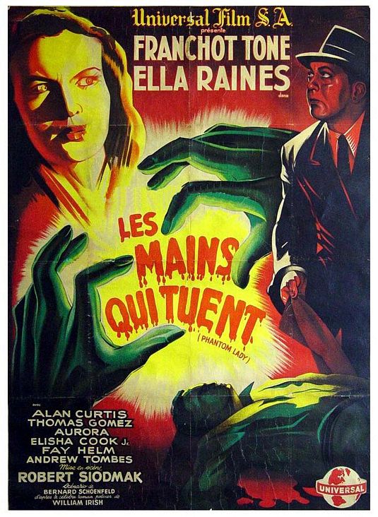 the movie poster: Phantom Lady (1944) ver3