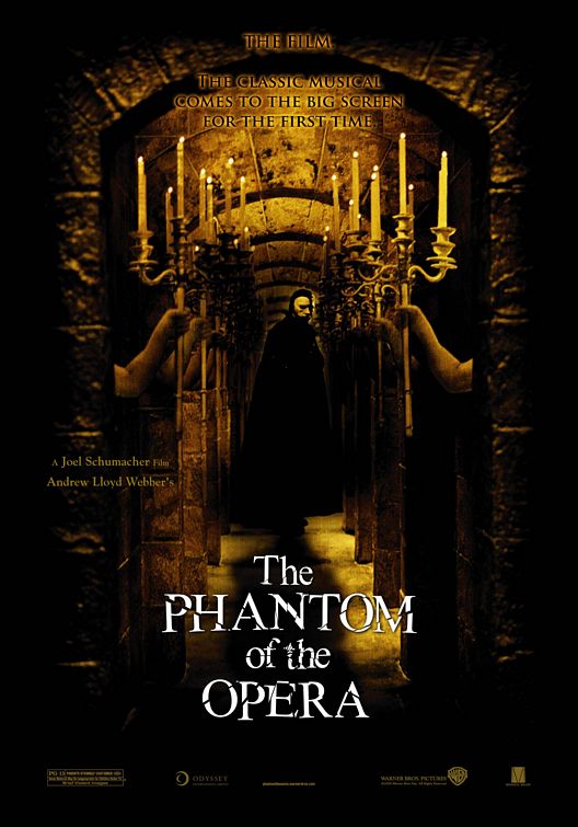 the movie poster: The Phantom of the Opera (2004) ver4