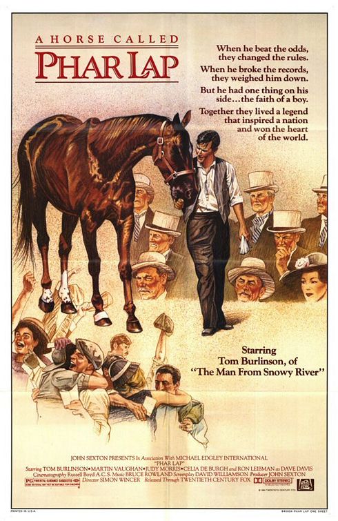 the movie poster: Phar Lap (1984)