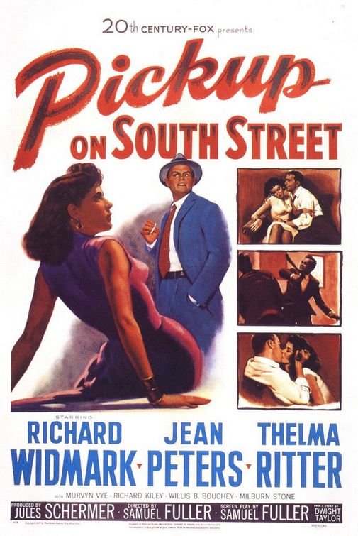 the movie poster: Pickup on South Street (1953)