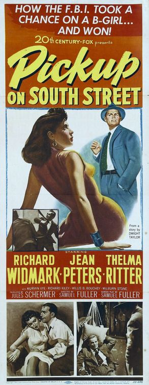 the movie poster: Pickup on South Street (1953) ver2