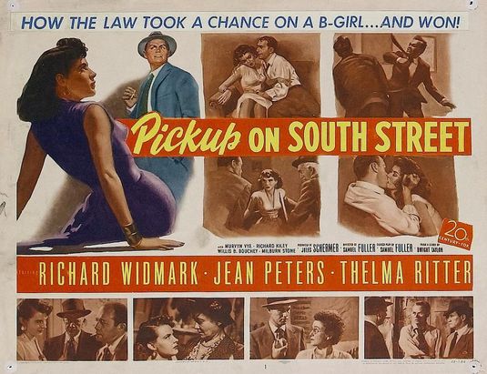the movie poster: Pickup on South Street (1953) ver3