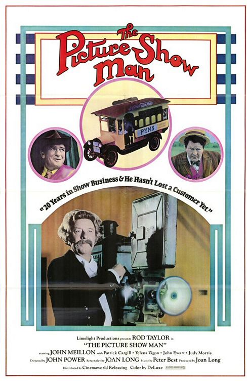 the movie poster: The Picture Show Man (1977)