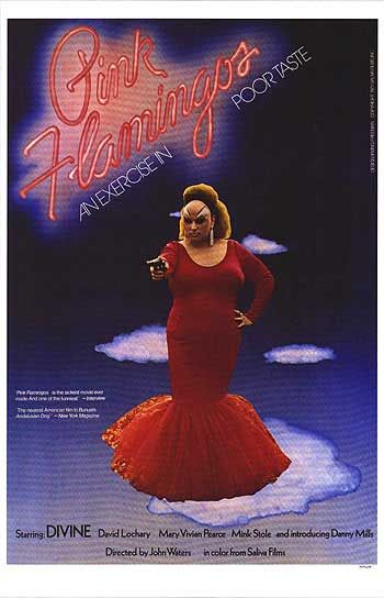 the movie poster: Pink Flamingos (1972)