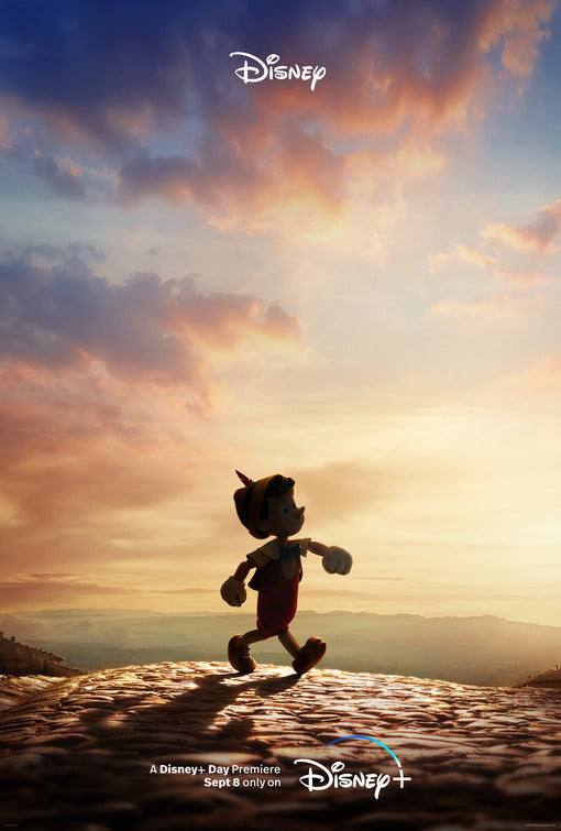 1000 piece jigsaw puzzle for the movie poster: Pinocchio (2022)
