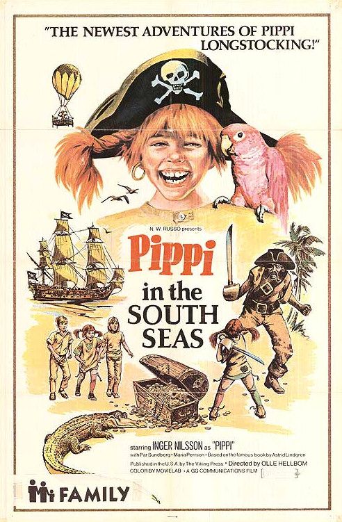 the movie poster: Pippi in the South Seas (1974)