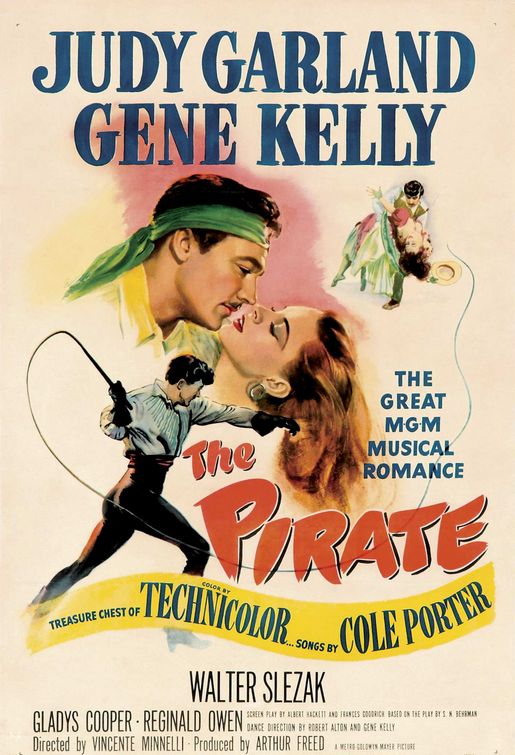 the movie poster: The Pirate (1948)