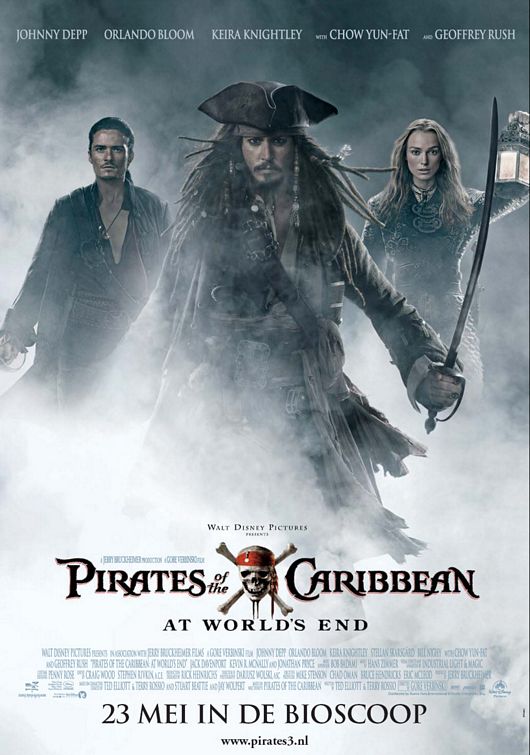 the movie poster: Pirates of the Caribbean: At World's End (2007) ver14