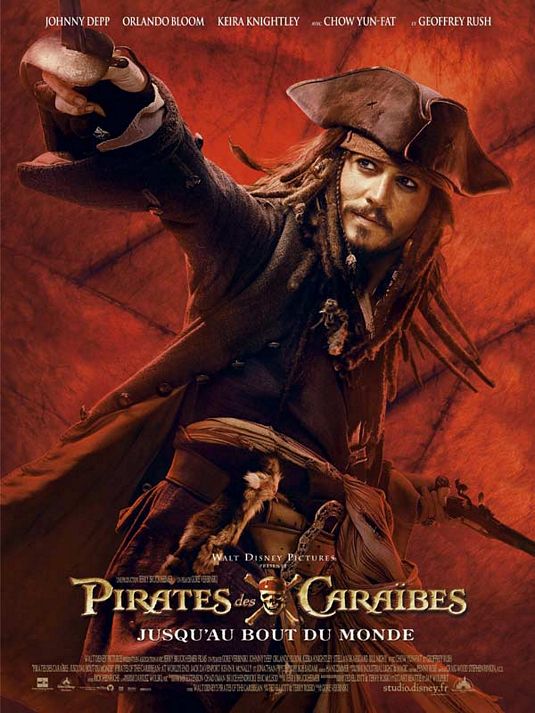 the movie poster: Pirates of the Caribbean: At World's End (2007) ver8