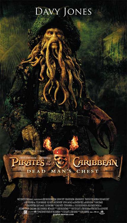 the movie poster: Pirates of the Caribbean: Dead Man's Chest (2006) ver6