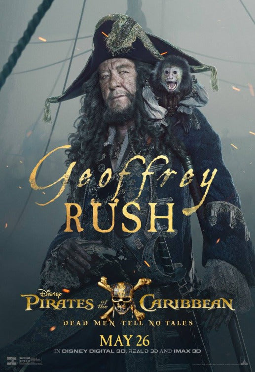 1000 piece jigsaw puzzle for the movie poster: Pirates of the Caribbean: Dead Men Tell No Tales (2017) ver10