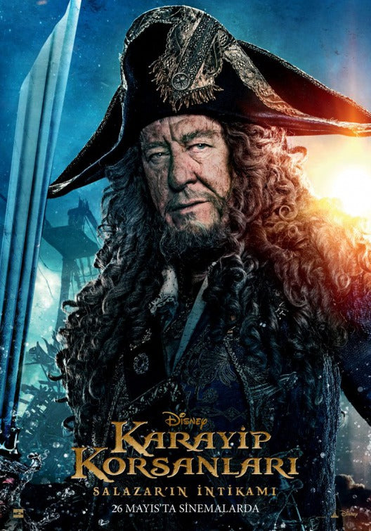 1000 piece jigsaw puzzle for the movie poster: Pirates of the Caribbean: Dead Men Tell No Tales (2017) ver17