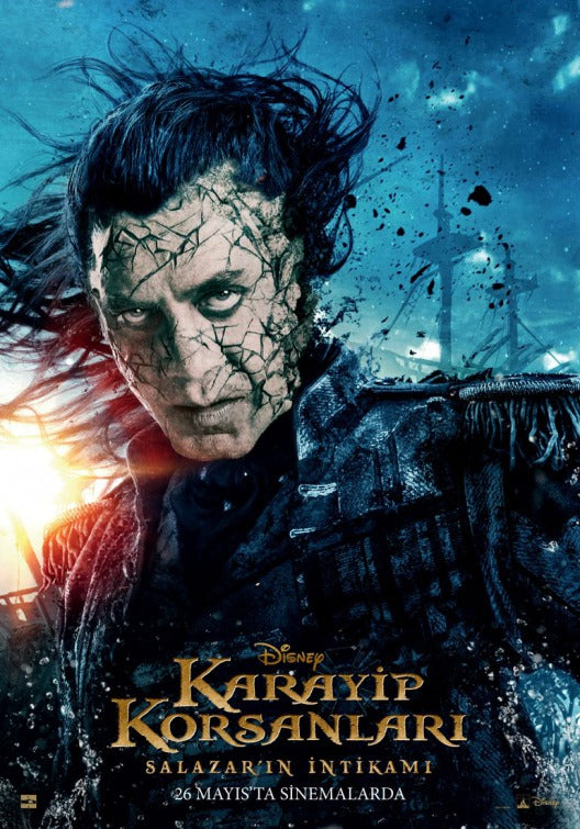 1000 piece jigsaw puzzle for the movie poster: Pirates of the Caribbean: Dead Men Tell No Tales (2017) ver18