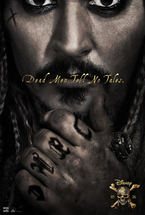 1000 piece jigsaw puzzle for the movie poster: Pirates of the Caribbean: Dead Men Tell No Tales (2017) ver2
