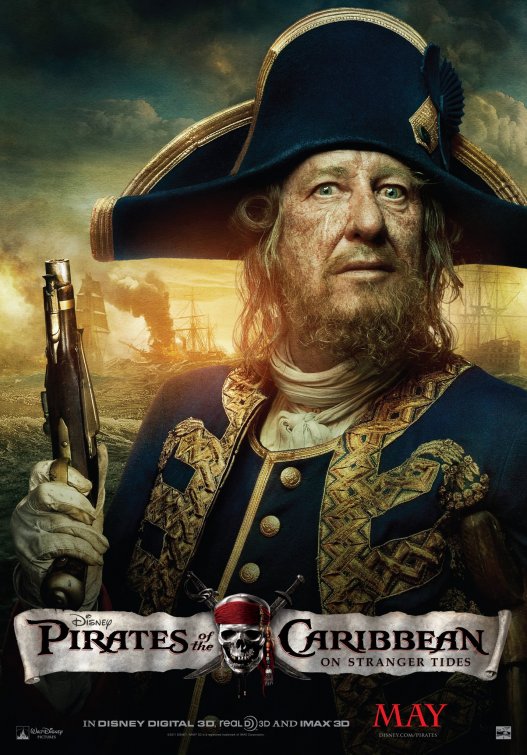 1000 piece jigsaw puzzle for the movie poster: Pirates of the Caribbean: On Stranger Tides (2011) ver6