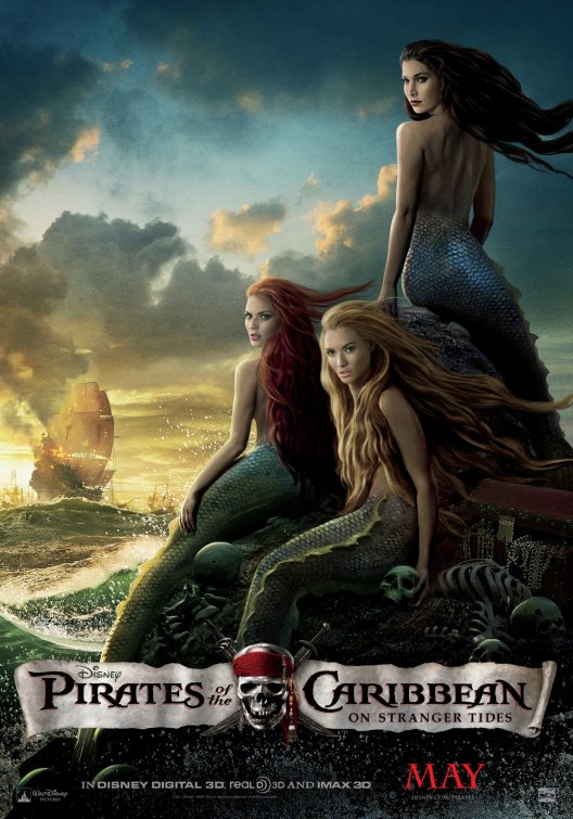 1000 piece jigsaw puzzle for the movie poster: Pirates of the Caribbean: On Stranger Tides (2011) ver8