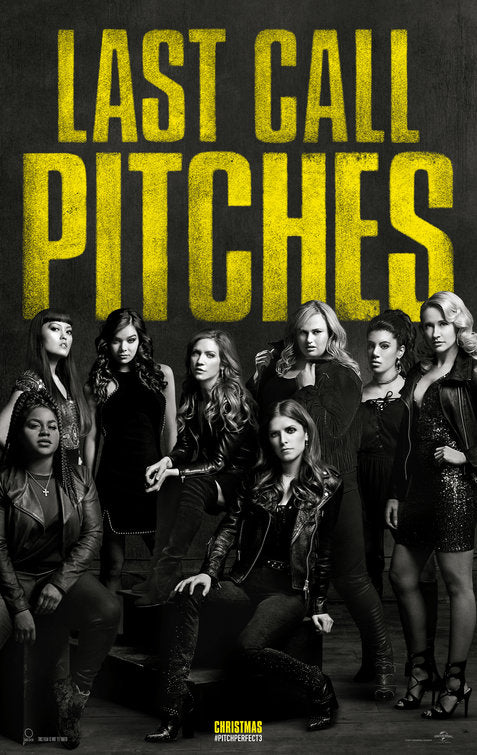 1000 piece jigsaw puzzle for the movie poster: Pitch Perfect 3 (2017)