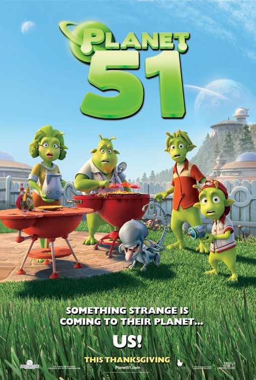 the movie poster: Planet 51 (2009)