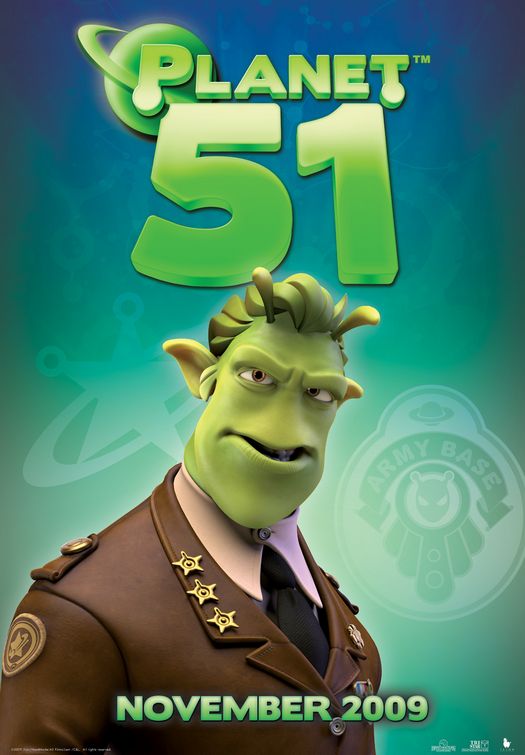 1000 piece jigsaw puzzle for the movie poster: Planet 51 (2009) ver11